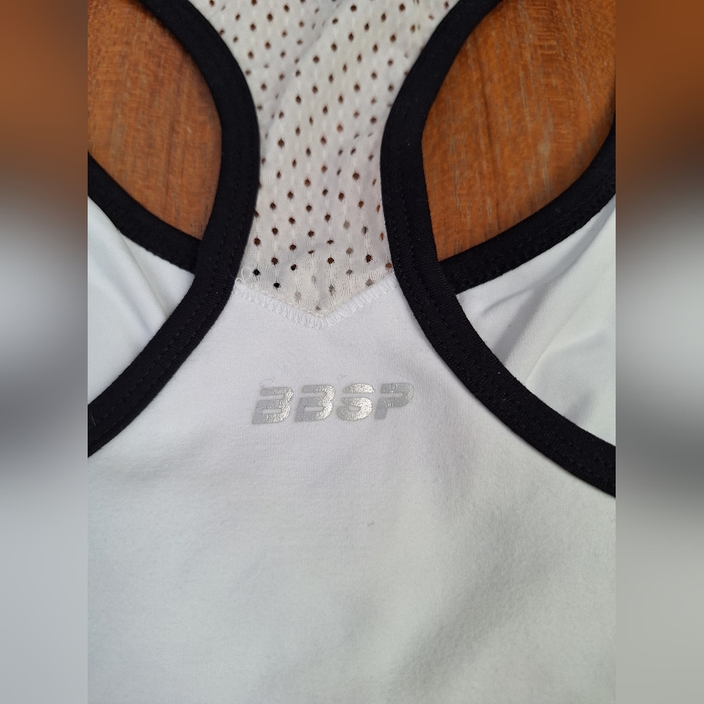 bebe Y2K Athletic Dress Retro Sporty Racerback Colorblock Nylon Tennis Active XS - Picture 6 of 13